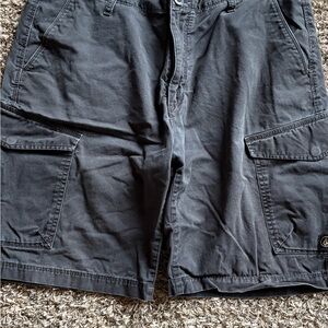 Men's Volcom Gray Cargo Shorts